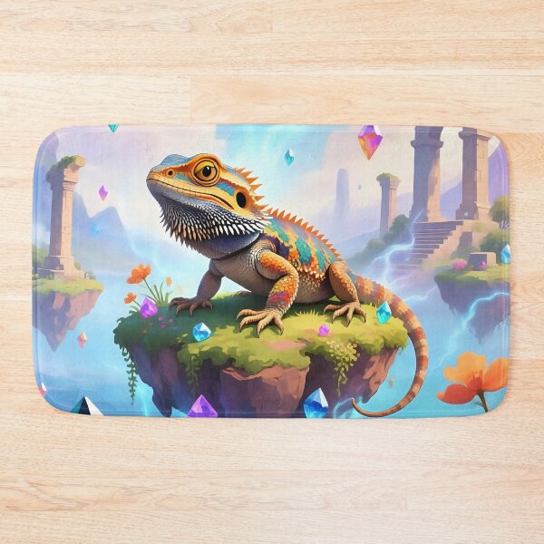 Item preview, A bearded dragon in a fantasy world.  designed and sold by Nomad-Maynard.