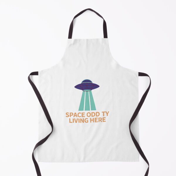 Item preview, Space Oddity Living Here - UFO Alien Sci-Fi Design designed and sold by Merchifyme2000.
