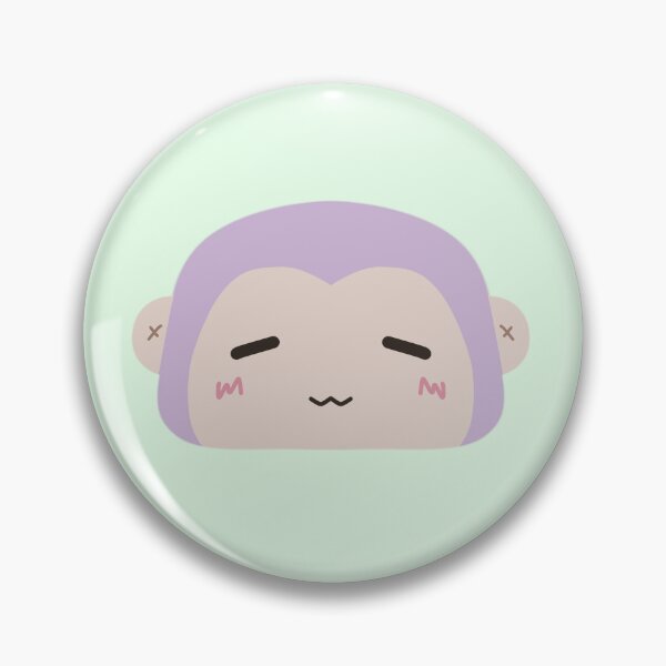 Item preview, kawaii purple monkey  designed and sold by m3ow33.