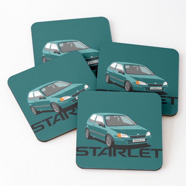 Item preview, EP91 Toyota Starlet Poster Design 2 designed and sold by Celica_4_eyes.