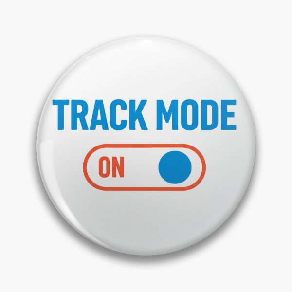 Item preview, Track Mode On - Racing & Gym Enthusiast Toggle designed and sold by Merchifyme2000.