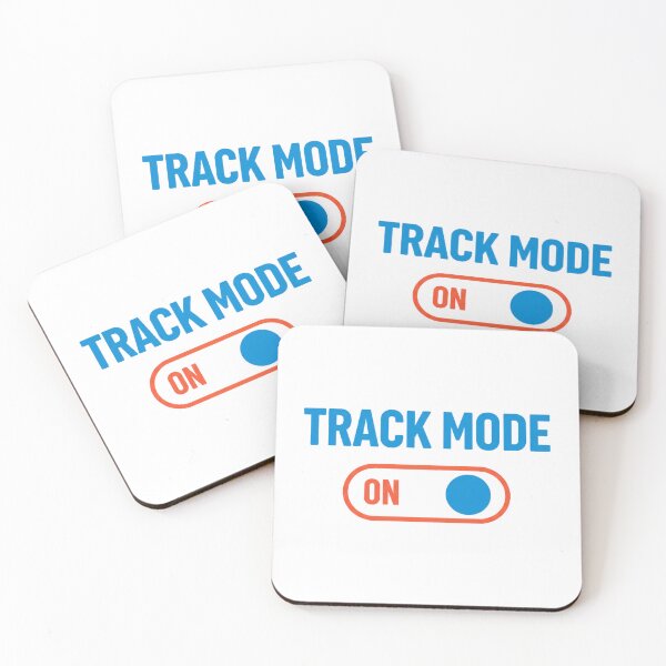 Item preview, Track Mode On - Racing & Gym Enthusiast Toggle designed and sold by Merchifyme2000.