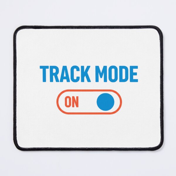 Item preview, Track Mode On - Racing & Gym Enthusiast Toggle designed and sold by Merchifyme2000.
