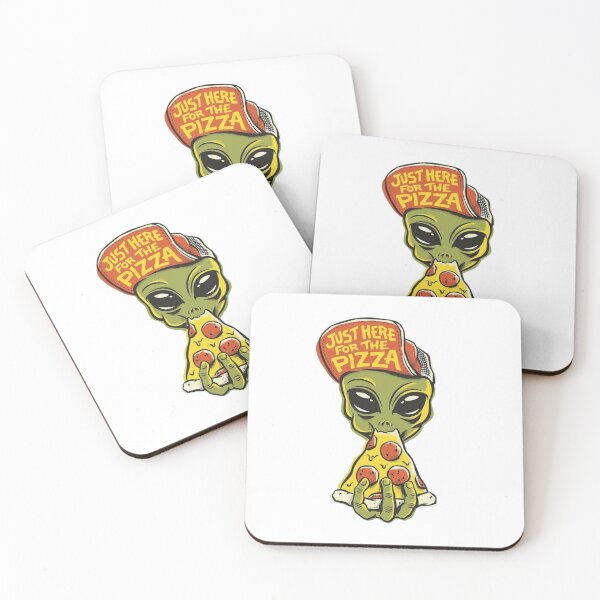 Item preview, Alien Pizza Lover Funny Retro Slice designed and sold by Oniyasha.