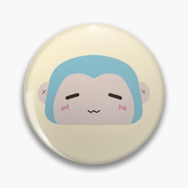 Item preview, kawaii blue monkey  designed and sold by m3ow33.