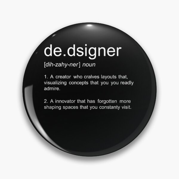 Item preview, De.Dsigner Noun Funny Designer Humor designed and sold by Gogetgiggles.
