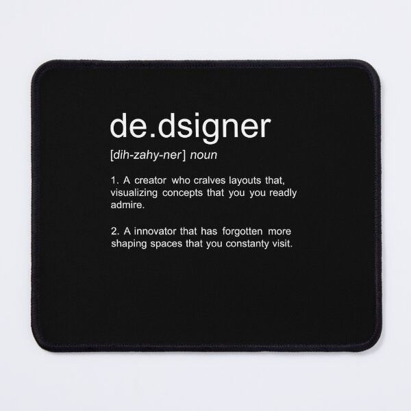 Item preview, De.Dsigner Noun Funny Designer Humor designed and sold by Gogetgiggles.