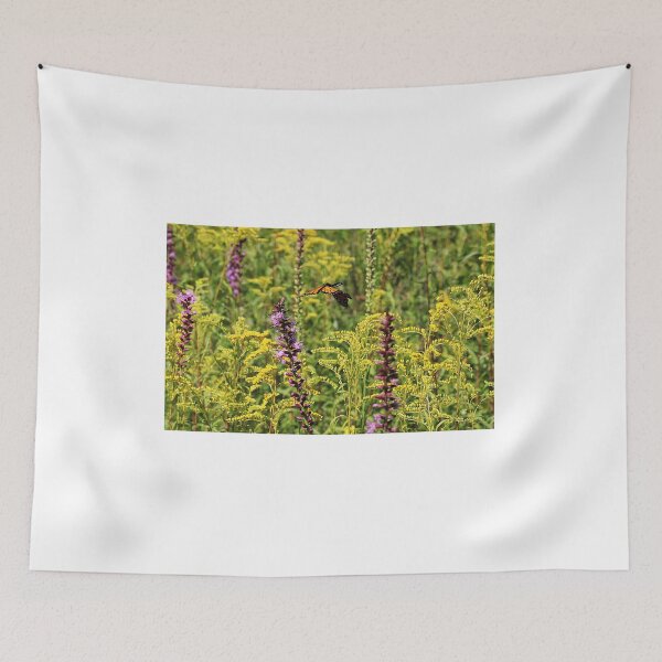 Item preview, Mariposa monarca volando por un campo designed and sold by MarkSmalley.