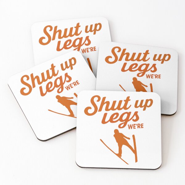 Item preview, Shut Up Legs We`re Ski Jumping | Funny Ski Jumping | Ski Jumper designed and sold by Anniko Art Studio.