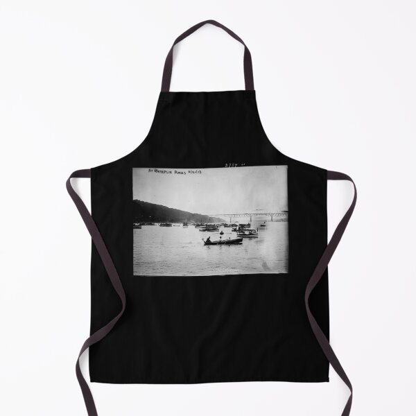 Item preview, At Poughkeepsie Races 1913 Vintage Rowing Photograph designed and sold by Michael van der Hoorn.