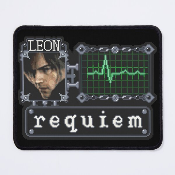Item preview, Leon Kennedy Requiem Pixel Art designed and sold by AlleenasPixels.