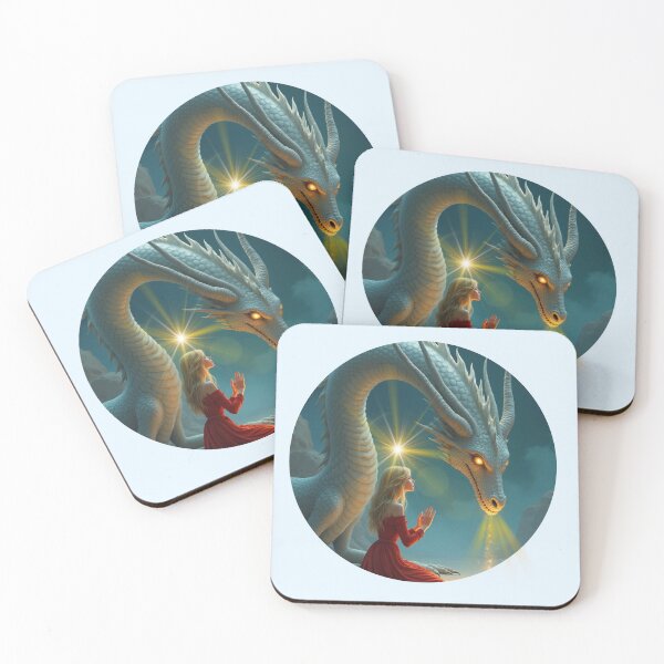 Item preview, The Dragon’s Blessing - Guardian of the Light designed and sold by PriyaMagic.