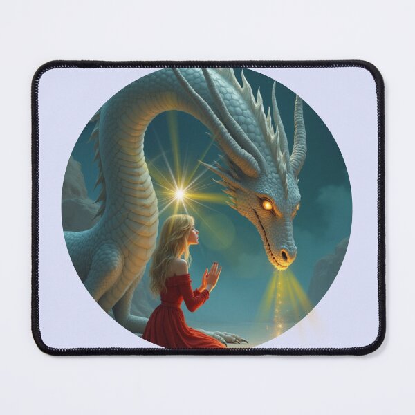 Item preview, The Dragon’s Blessing - Guardian of the Light designed and sold by PriyaMagic.