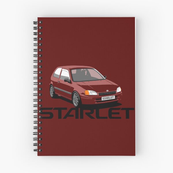 Item preview, EP91 Toyota Starlet Poster Design 2 (Red) designed and sold by Celica_4_eyes.