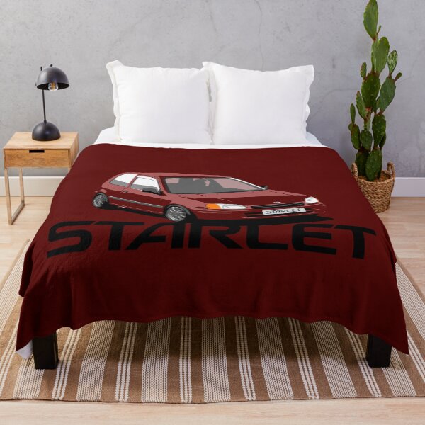 Item preview, EP91 Toyota Starlet Poster Design 2 (Red) designed and sold by Celica_4_eyes.