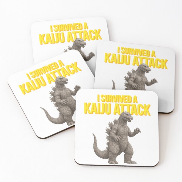Item preview, I Survived a Kaiju Attack - Classic Godzilla Sketch Drawing designed and sold by Greemo03.