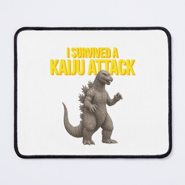 Item preview, I Survived a Kaiju Attack - Classic Godzilla Sketch Drawing designed and sold by Greemo03.