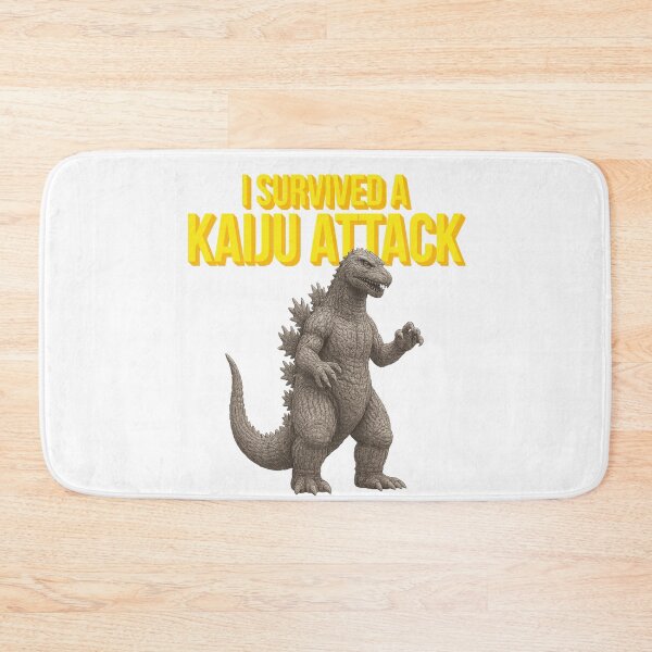 Item preview, I Survived a Kaiju Attack - Classic Godzilla Sketch Drawing designed and sold by Greemo03.