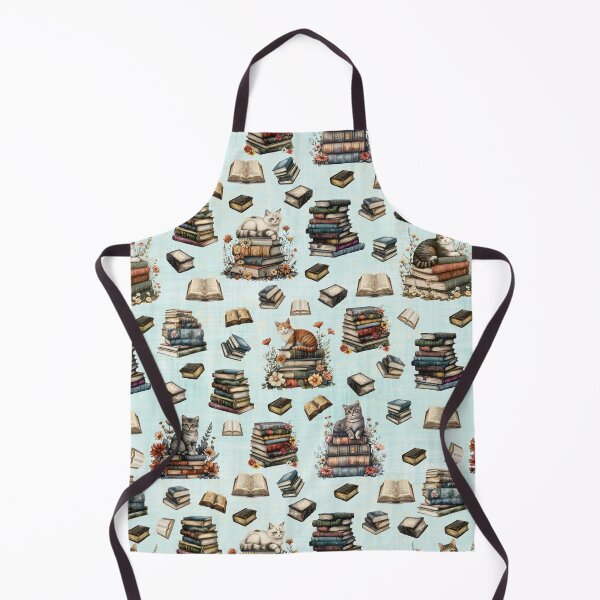 Item preview, Cats & Books on Light Green designed and sold by KSimpson838.