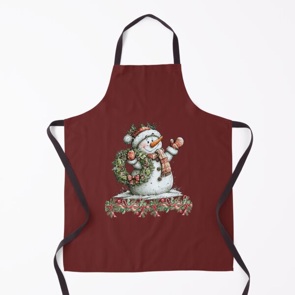 Item preview, Snowman and garland  designed and sold by Palmtree94.