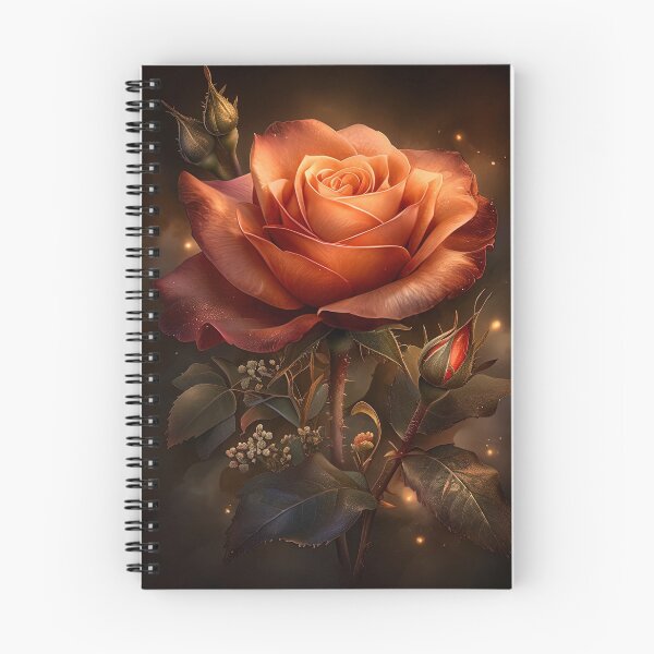 Item preview, Ember Bloom: A Rose in Starlight designed and sold by bloorose.