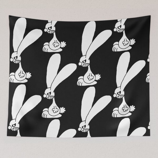 Item preview, Grumpy White Rabbit designed and sold by Lagueny.