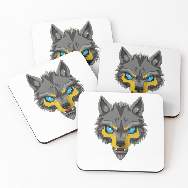 Item preview, Zombie Wolf — (ZOMBIEZOO) — Dark Neon Wolf Art 3D designed and sold by ZombieZoo34.