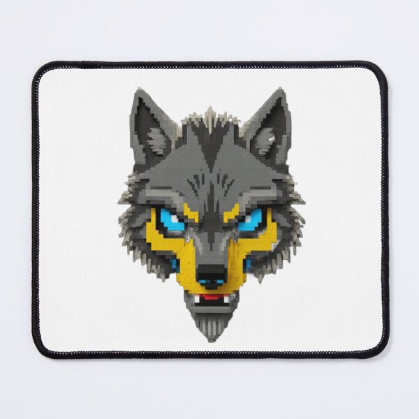 Item preview, Zombie Wolf — (ZOMBIEZOO) — Dark Neon Wolf Art 3D designed and sold by ZombieZoo34.