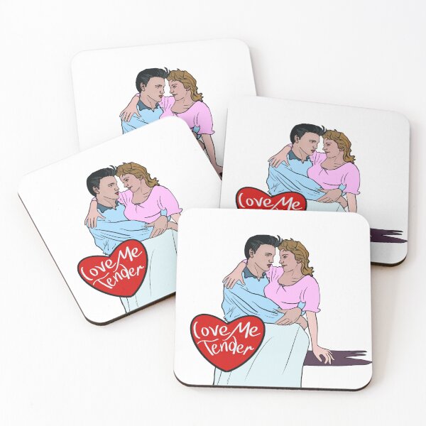 Item preview, Love Me Tender Music WHITE Background designed and sold by MonicaArtist.