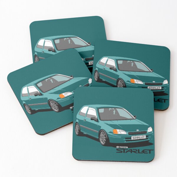 Item preview, EP91 Toyota Starlet Poster Design 3 designed and sold by Celica_4_eyes.