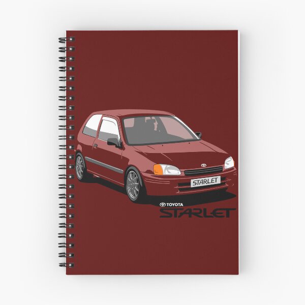 Item preview, EP91 Toyota Starlet Poster Design 3 (Red) designed and sold by Celica_4_eyes.