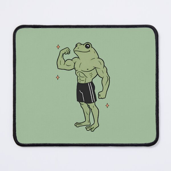 Item preview, Muscular Frog Gym Meme For Fitness Lovers – Funny Bodybuilder Frog Workout Art Gift For Gymrat designed and sold by PrintoraaStore.