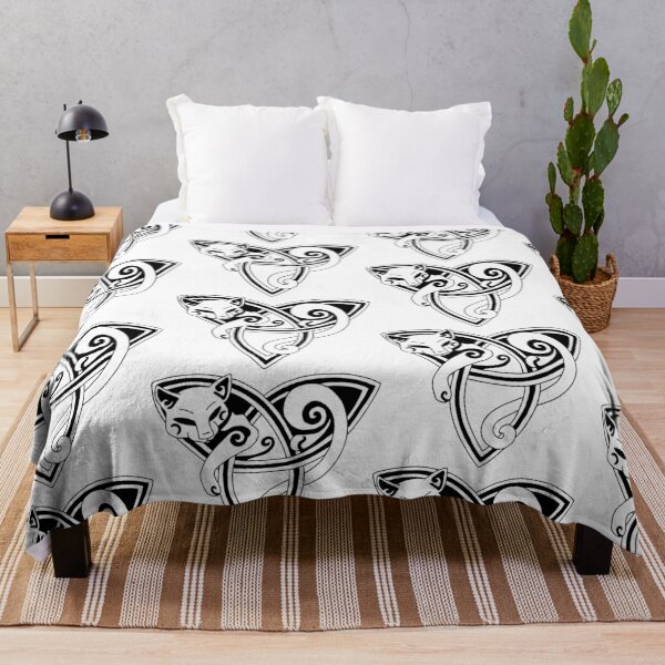 Item preview, Celtic cat at rest (black) designed and sold by Lagueny.