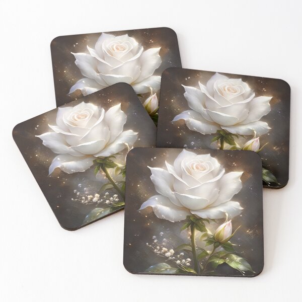 Item preview, Lunar Grace: The Rose of Quiet Light designed and sold by bloorose.