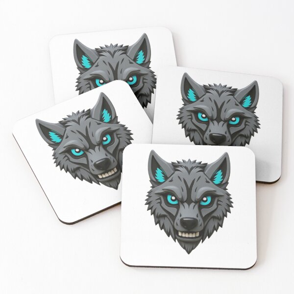 Item preview, Zombie Wolf —(ZOMBIEZOO) — 3D Dark Neon Wolf Art designed and sold by ZombieZoo34.