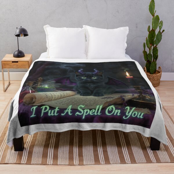 Item preview, The Spooky Cat Print designed and sold by Lichentroupe63.