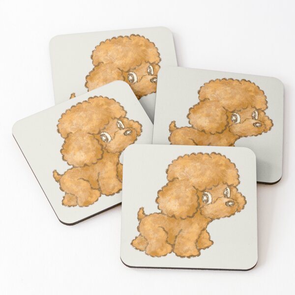 Item preview, A Toy Poodle puppy is walking while looking this way designed and sold by Toru Sanogawa.