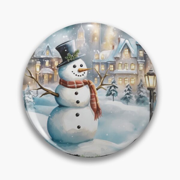 Item preview, Snowman in town part 2  designed and sold by Palmtree94.