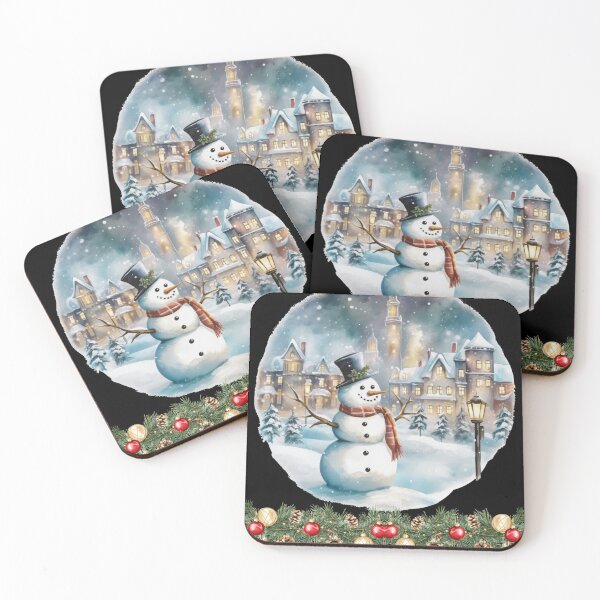 Item preview, Snowman in town part 2  designed and sold by Palmtree94.