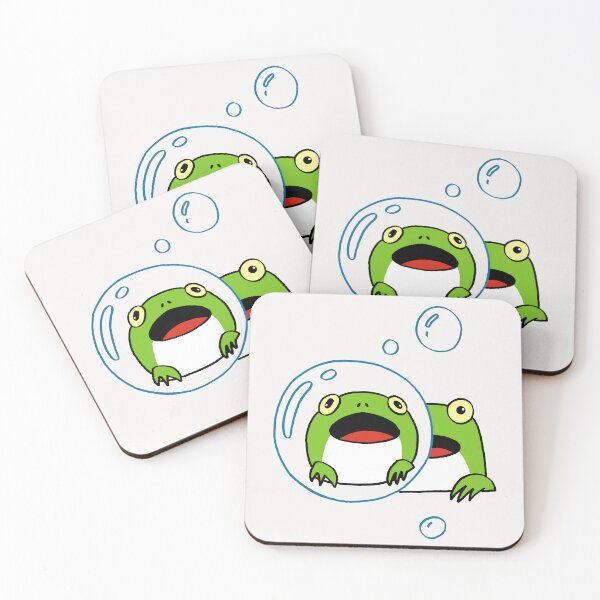 Item preview, Frog and soap bubbles designed and sold by Lagueny.
