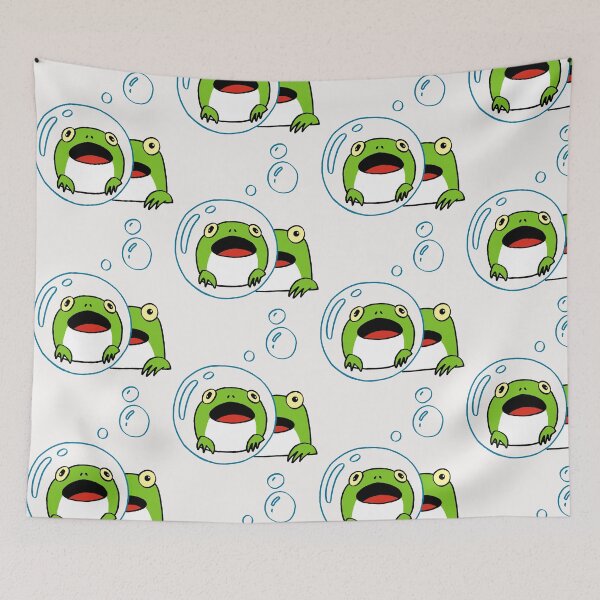 Item preview, Frog and soap bubbles designed and sold by Lagueny.