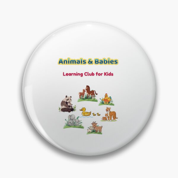 Item preview, Animals & Babies – Cute Educational Design for Kids designed and sold by AME Kids Designs.