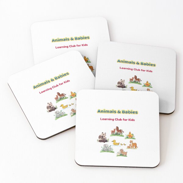 Item preview, Animals & Babies – Cute Educational Design for Kids designed and sold by AME Kids Designs.