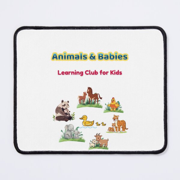 Item preview, Animals & Babies – Cute Educational Design for Kids designed and sold by AME Kids Designs.