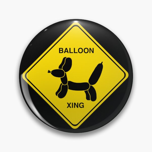Artikelvorschau, Ballonhund-Überquerungsschild - Ballonhund-Überquerung entworfen und verkauft von Zphal.