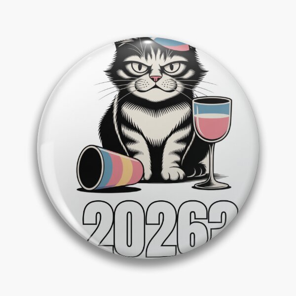 Item preview, 2026? I Didn’t Agree to This – Funny Cat New Year Design designed and sold by Artur-GrafiTee.