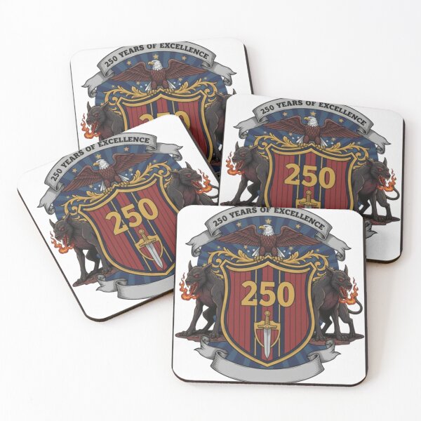 Item preview, American Heraldic Shield with 250 Insignia designed and sold by Mission Top-Secret Co..