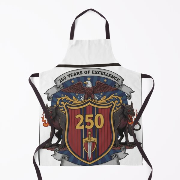 Item preview, American Heraldic Shield with 250 Insignia designed and sold by Mission Top-Secret Co..
