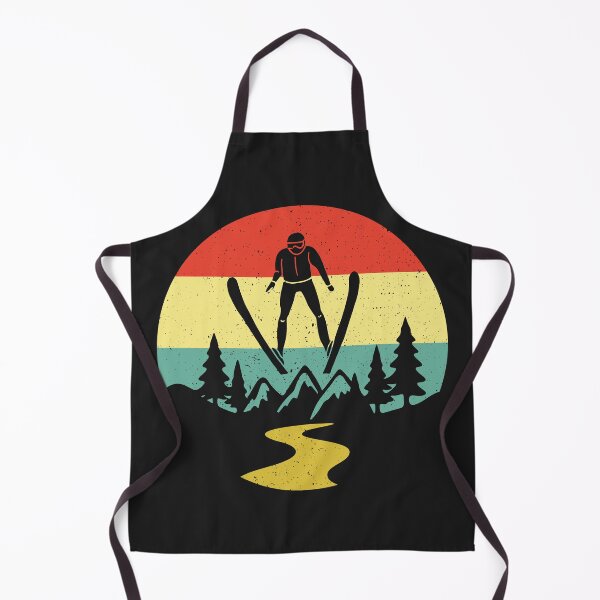 Item preview, Ski Jumping Retro Style designed and sold by Anniko Art Studio.