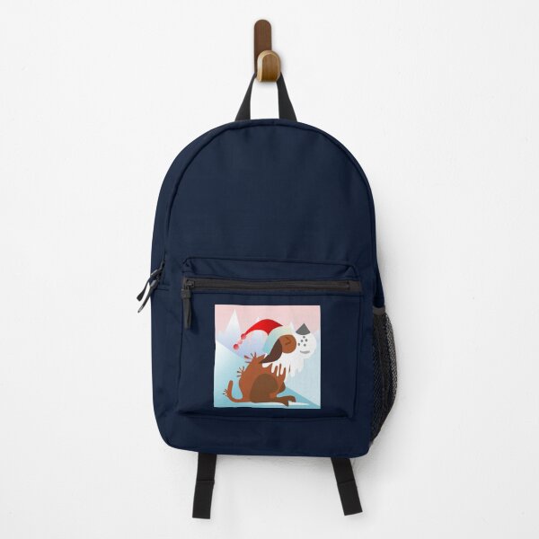 Item preview, Christmas Dogs Saint Bernard PUPPIES designed and sold by minimalartstory.